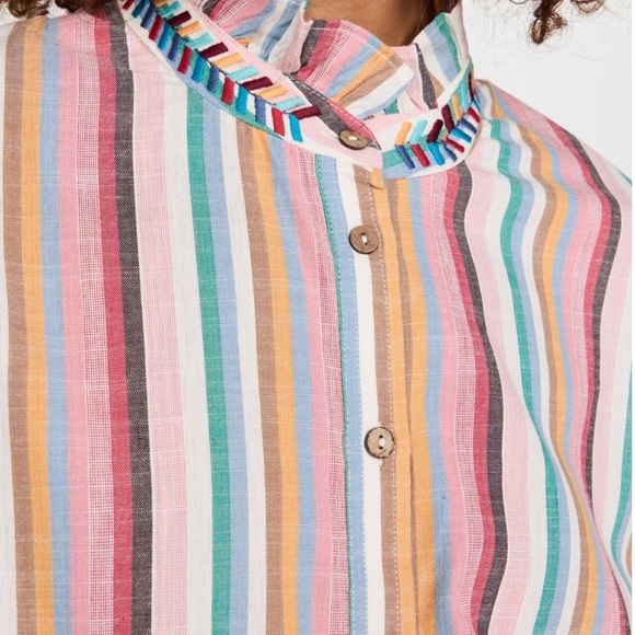 XIRENA Jensen Stripe Shirt - Picture 5 of 15